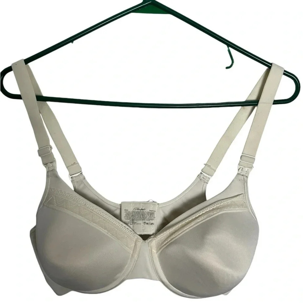 Playtex 36D Cream Nursing Bra